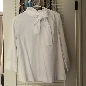 Halogen tie neck top. Size medium.